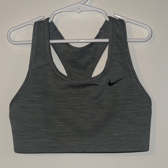 Nike Other - Nike Womens Sport Bra XS‎ active workout yoga top EUC green/gray